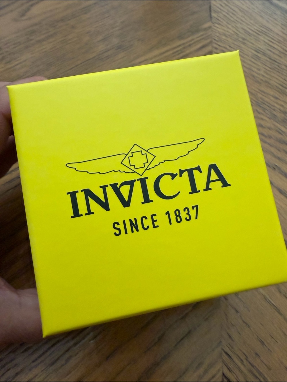Invicta Celestial Black and Silver Crystal Chronograph Watch with Leather Strap - Picture 5 of 5